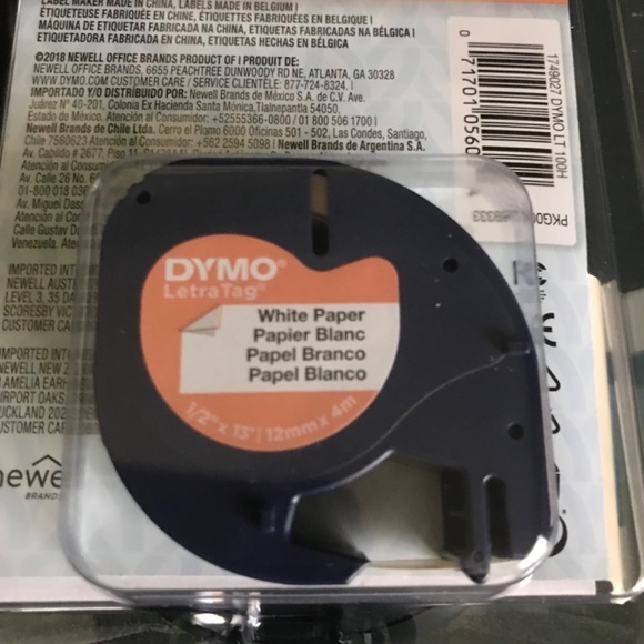 Dymo Label Maker Letra Tag 100H New - Picture 7 of 14